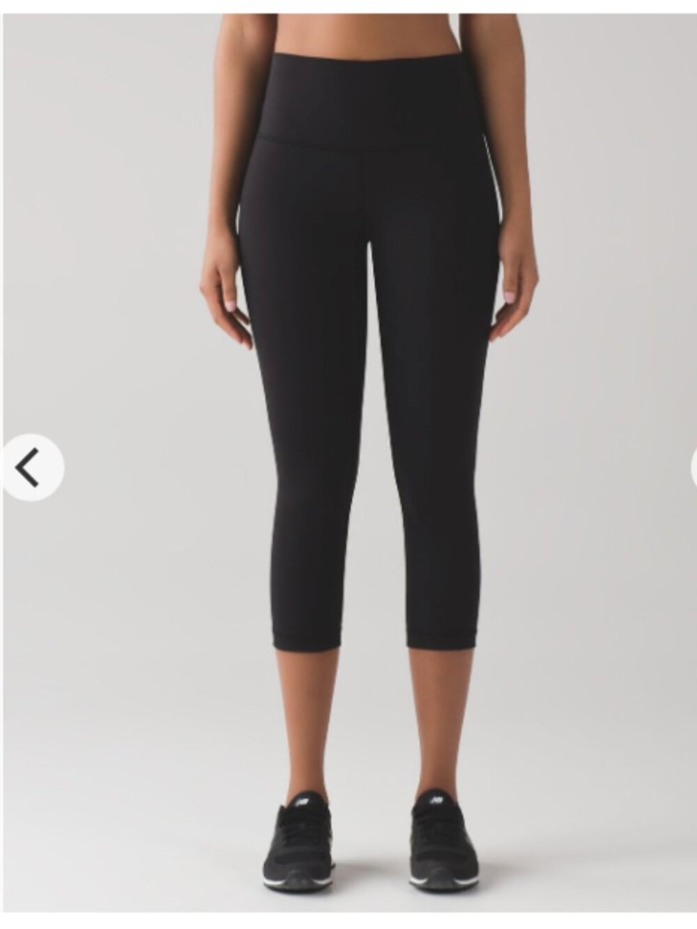 Lululemon Wunder Under Crop (Hi-Rise) *Full-On Luxtreme 21"